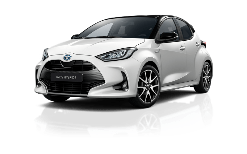 photo toyota yaris blanche